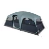 Coleman Sunlodge™ 12-Person Camping Tent, Blue Nights -Coleman 12P20CABIN20CONVENTIONAL20 Blue20Nights 3 Front Angle Fly20On Windows20Down Room20Divider20Open