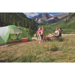 Coleman 6-Person Montana™ Cabin Camping Tent With Extended Awning -Coleman 2000001593 LS