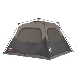 Coleman 4-Person Cabin Camping Tent With Instant Setup -Coleman 2000018017 rear new r 1