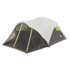 Coleman 6-Person Steel Creek™ Fast Pitch™ Dome Camping Tent With Screen Room, Green