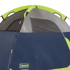Coleman Sundome® 2-Person Camping Tent -Coleman 2000024579 ContinuousPoleSleeves