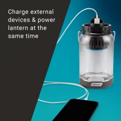 Coleman OneSource™ 600 Lumens LED Lantern & Rechargeable Lithium-Ion Battery -Coleman 2000035451 OneSource ATF 6 1