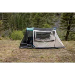 Coleman 6-Person Cabin Tent With Enclosed Weatherproof Screened Porch, Evergreen -Coleman 2000035608 Tent6PScrndCabinEvergreen camping 5212 HDR