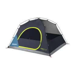Coleman 4-Person Dark Room™ Skydome™ Camping Tent -Coleman 2000035972 2000036528 2 FrontFlyOff