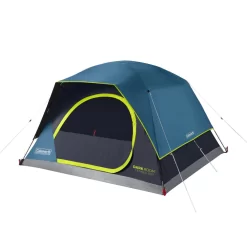Coleman 4-Person Dark Roomâ„¢ Skydomeâ„¢ Camping Tent