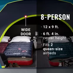 Coleman 8-Person Dark Room™ Skydome™ Camping Tent -Coleman 2000035973 GSM ATF 6