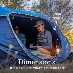 Coleman 4-Person Camp Burst™ Pop-Up Tent With Dark Room™ Technology 13 Coleman 4-Person Camp Burst™ Pop-Up Tent With Dark Room™ Technology -Coleman 2155649 ATF5