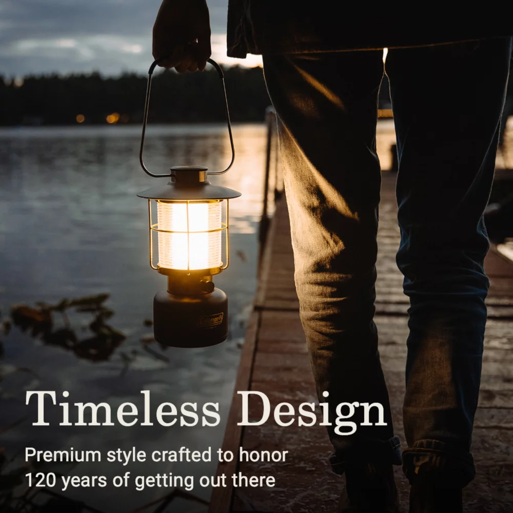 Coleman 1900 Collection™ 600 Lumen LED Lantern 4 Coleman 1900 Collection™ 600 Lumen LED Lantern - Image 2