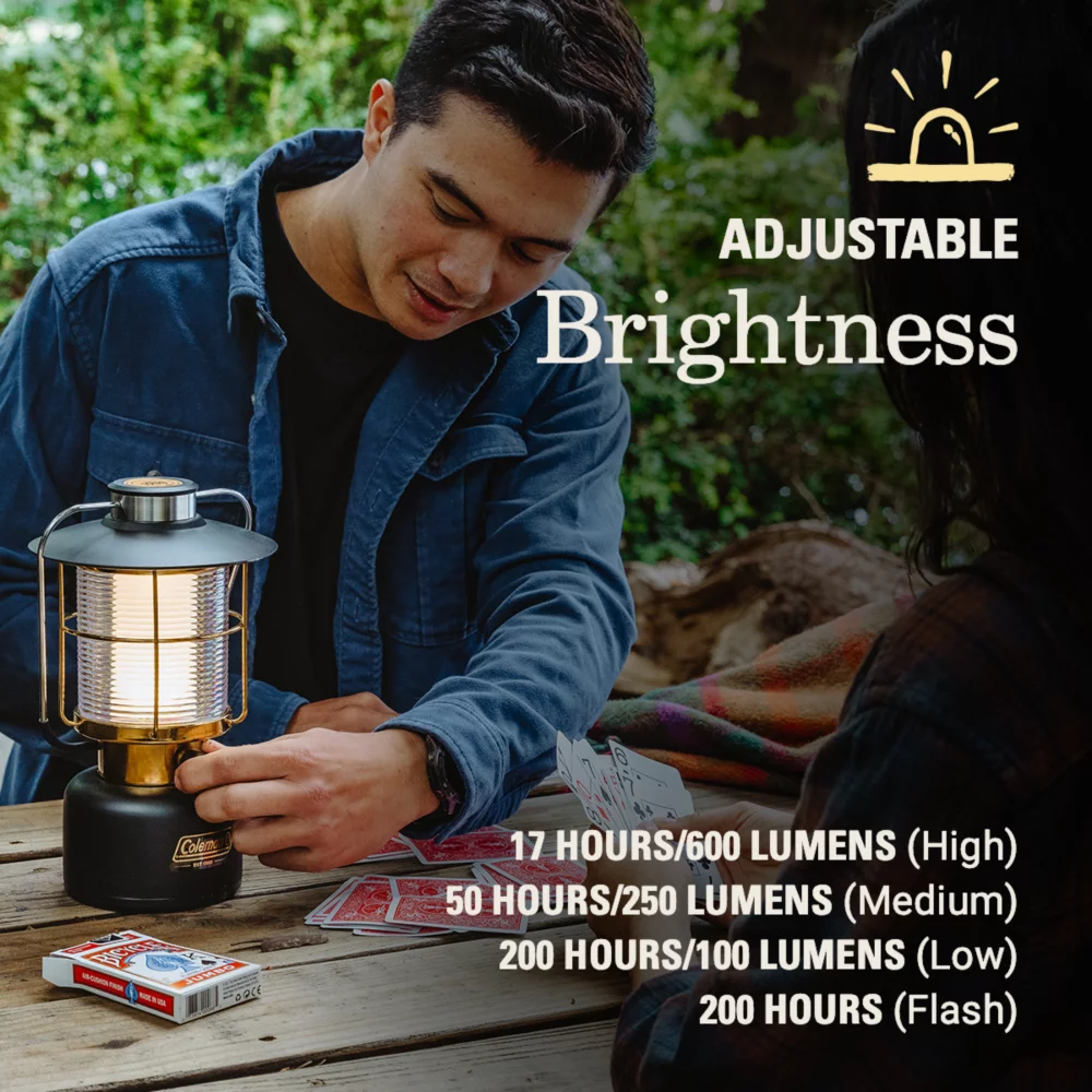 Coleman 1900 Collection™ 600 Lumen LED Lantern 5 Coleman 1900 Collection™ 600 Lumen LED Lantern - Image 3