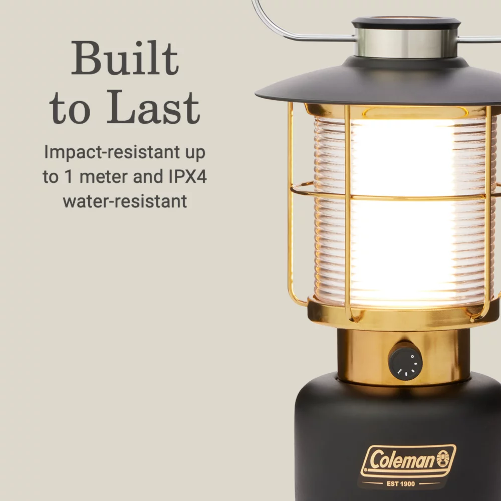 Coleman 1900 Collection™ 600 Lumen LED Lantern 6 Coleman 1900 Collection™ 600 Lumen LED Lantern - Image 4