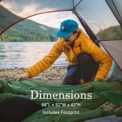 Coleman PEAK1™ 2-Person Backpacking Tent​ -Coleman 2155773 ATF6