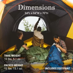 Coleman PEAK1™ 4-Person Dome Tent​ -Coleman 2155774 ATF6