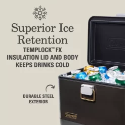 Coleman 1900 Collection™ 20-Quart Steel Belted® Cooler -Coleman 2156043 1900Collection 20QT Cooler ATF3