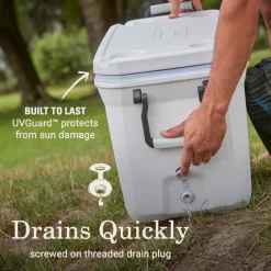 Coleman Atlas Series 120-Quart Marine Cooler -Coleman 2156051 ATF4