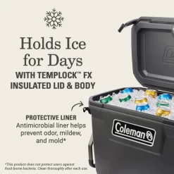 Coleman Convoy™ Series 65-Quart Cooler With Wheels -Coleman 2156115 ATF3