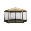 Coleman Back Home™ 15 X 13 Screen Canopy Tent -Coleman 2156412 ShelterBackhome15x13 LightOak hero