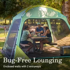 Coleman Skyshade™ 10 X 10 Screen Dome Canopy -Coleman 2156413 ShelterSkyshadeScreendome10x10 Moss ATF2