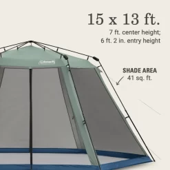 Coleman Skylodge™ 15 X 13 Instant Screen Canopy Tent -Coleman 2156417 ShelterSkylodgeScreenhouse 15x13 ATF6
