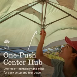 Coleman OASIS™ 10 X 10 Canopy With Sun Wall -Coleman 2156418 OasisLite10x10CanopySunWallMoss ATF2