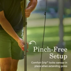 Coleman OASIS™ 13 X 13 Canopy With Sun Wall -Coleman 2156428 OasisLite13x13CanopySunWallMoss ATF4