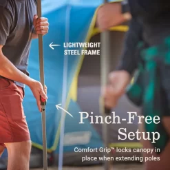 Coleman OASIS™ Lite 7 X 7 Canopy 10 Coleman OASIS™ Lite 7 X 7 Canopy -Coleman 2157497 OasisLite7x7CanopyRed ATF3