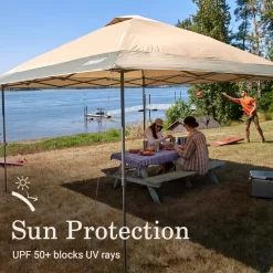 Coleman OASIS™ 13 X 13 Canopy -Coleman 2157498 Oasis13x13CanopyLightOak ATF5