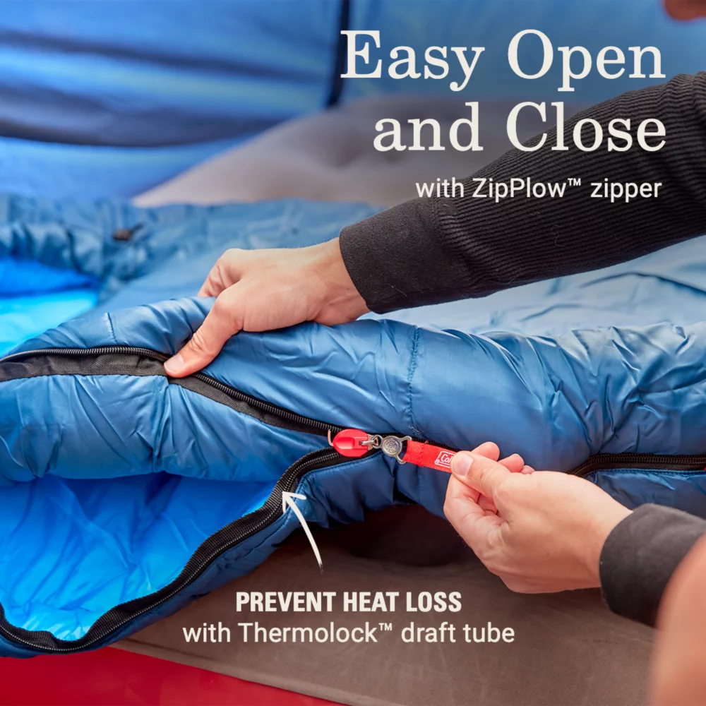 Coleman Tidelands™ 30° Mummy Sleeping Bag 6 Coleman Tidelands™ 30° Mummy Sleeping Bag - Image 4