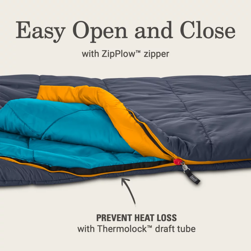 Coleman Big Bay™ 20° Big & Tall Contour Sleeping Bag 7 Coleman Big Bay™ 20° Big & Tall Contour Sleeping Bag - Image 5