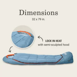Coleman Big Bay™ 0° Mummy Sleeping Bag -Coleman 2158166 ATF3