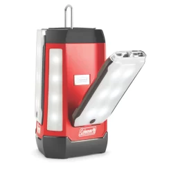 Coleman 3-panel 600 Lumen Lantern -Coleman 22 2 2000032684 coleman multi panel expansion 3 panel lantern trio red straight on 6