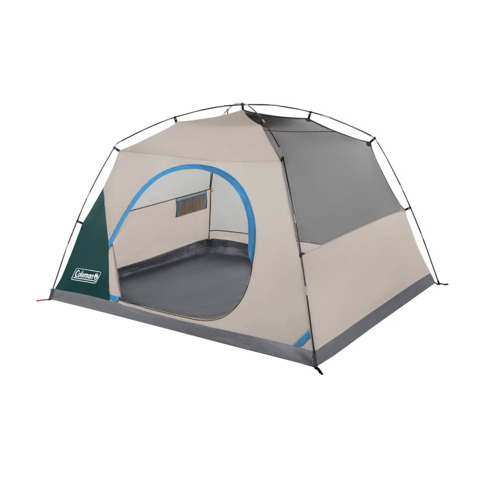 Coleman Skydome™ 6-Person Camping Tent With Full-Fly Vestibule, Evergreen 9 Coleman Skydome™ 6-Person Camping Tent With Full-Fly Vestibule, Evergreen - Image 7