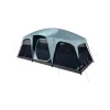Coleman Sunlodge™ 8-Person Camping Tent, Blue Nights -Coleman 8P20CABIN20CONVENTIONAL Blue20Nights 3 Front Angle Fly20On Windows20Down Room20Divider20Open