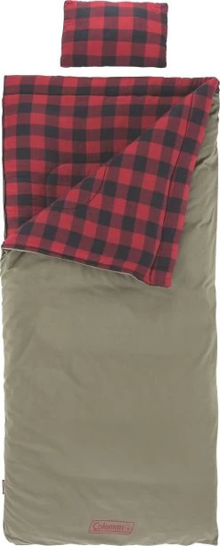 Coleman Big Game Sleeping Bag|-|Sac De Couchage Big Game 11 Coleman Big Game Sleeping Bag|-|Sac De Couchage Big Game -Coleman CAN 2000002115 7E 7EFront 20Red 20Plaid