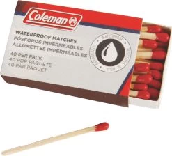 Coleman Waterproof Matches|-|Allumettes Imperméables