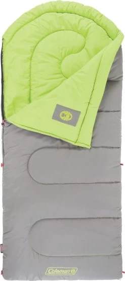 Coleman Dexter Point™ 40°F/ 4°C Sleeping Bag|-|Sac De Couchage Dexter Point™ 40°F/ 4°C -Coleman CAN 2000018128 7E 7Eo 20Elephant 20Grey 20 20Lime 9bcf120a f3bb 4025 89e7 d51eeb1f51d5