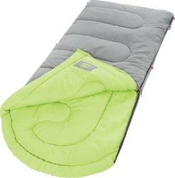 Coleman Dexter Point™ 40°F/ 4°C Sleeping Bag|-|Sac De Couchage Dexter Point™ 40°F/ 4°C -Coleman CAN 2000018128 7E 7Eopen 20Elephant 20Grey 20 20Lime