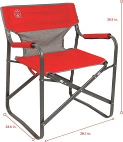 Coleman Outpost Breeze Deck Chair|-|Chaise Pliante Outpost Breeze -Coleman CAN 2000019421 7E 7Edimensions
