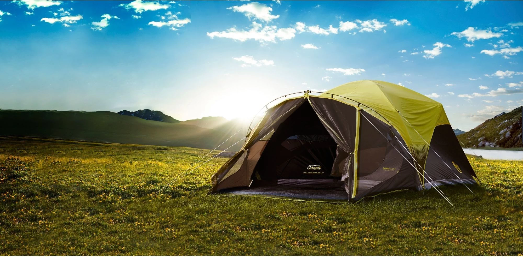 Coleman Carlsbad Darkroom 6 Person Fast Pitch Dome|-|Tente Fast Pitch Carlsbad à Technologie Dark Room - 6 Places 4 Coleman Carlsbad Darkroom 6 Person Fast Pitch Dome|-|Tente Fast Pitch Carlsbad à Technologie Dark Room - 6 Places - Image 2