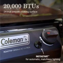 Coleman RoadTrip Griddle With Lid Propane InstaStart|-|Plaque De Cuisson RoadTrip Propane InstaStart 21 Coleman RoadTrip Griddle With Lid Propane InstaStart|-|Plaque De Cuisson RoadTrip Propane InstaStart -Coleman CAN 2000038252 7E 7Edetail 20Black