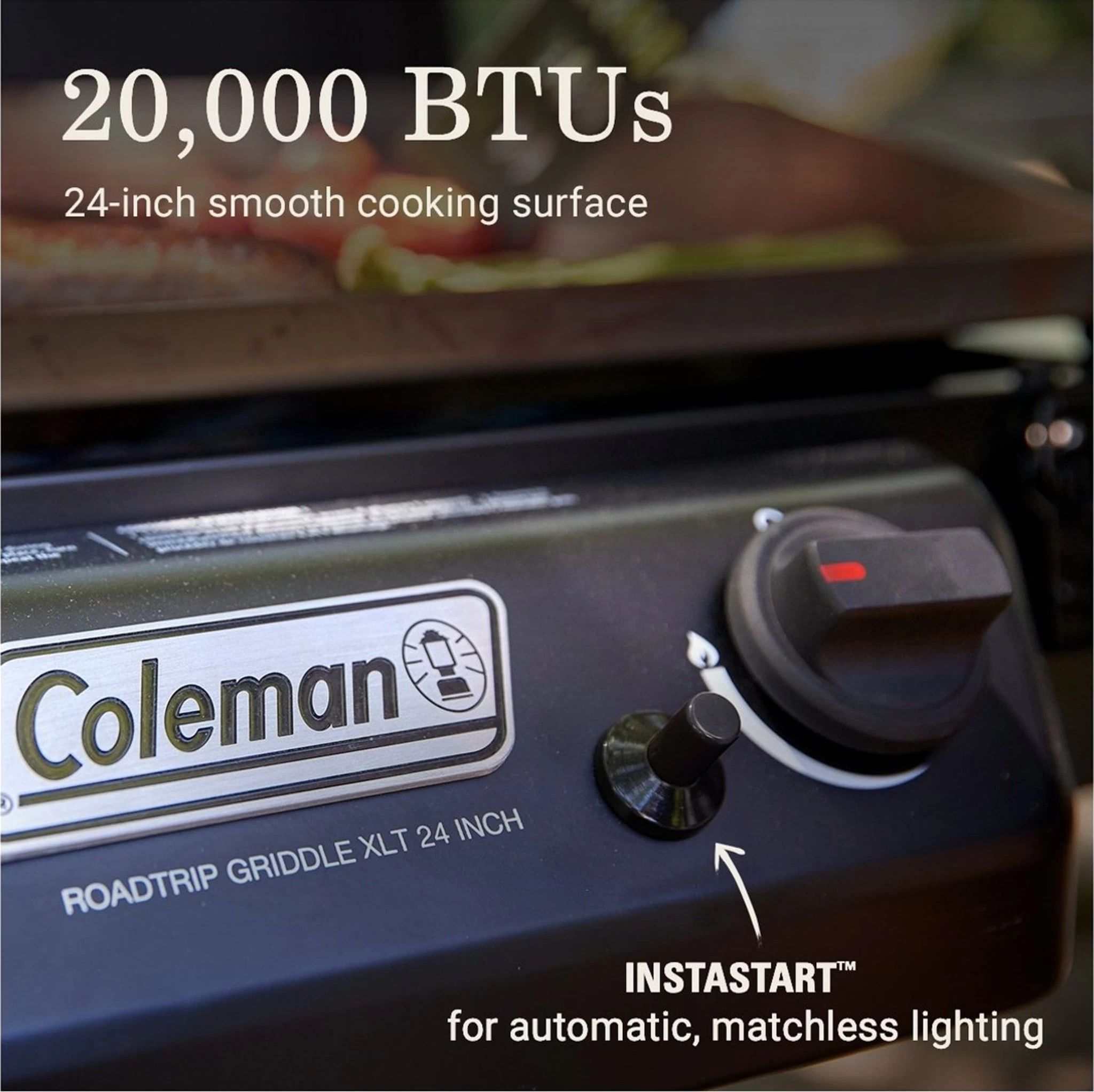 Coleman RoadTrip Griddle With Lid Propane InstaStart|-|Plaque De Cuisson RoadTrip Propane InstaStart 7 Coleman RoadTrip Griddle With Lid Propane InstaStart|-|Plaque De Cuisson RoadTrip Propane InstaStart - Image 5