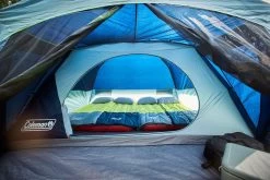 Coleman Screenroom Skydome Tent - 8-person + 2|-|Tente Screenroom Skydome - 8 Personnes + 2 -Coleman CAN 2000038400 7E 7EDetail 20Blue 20Nights