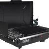 Coleman Classic 2-In-1 Camping Grill/Stove|-|Gril/réchaud De Camping 2 En 1 Classique -Coleman CAN 2157480 7EBlack