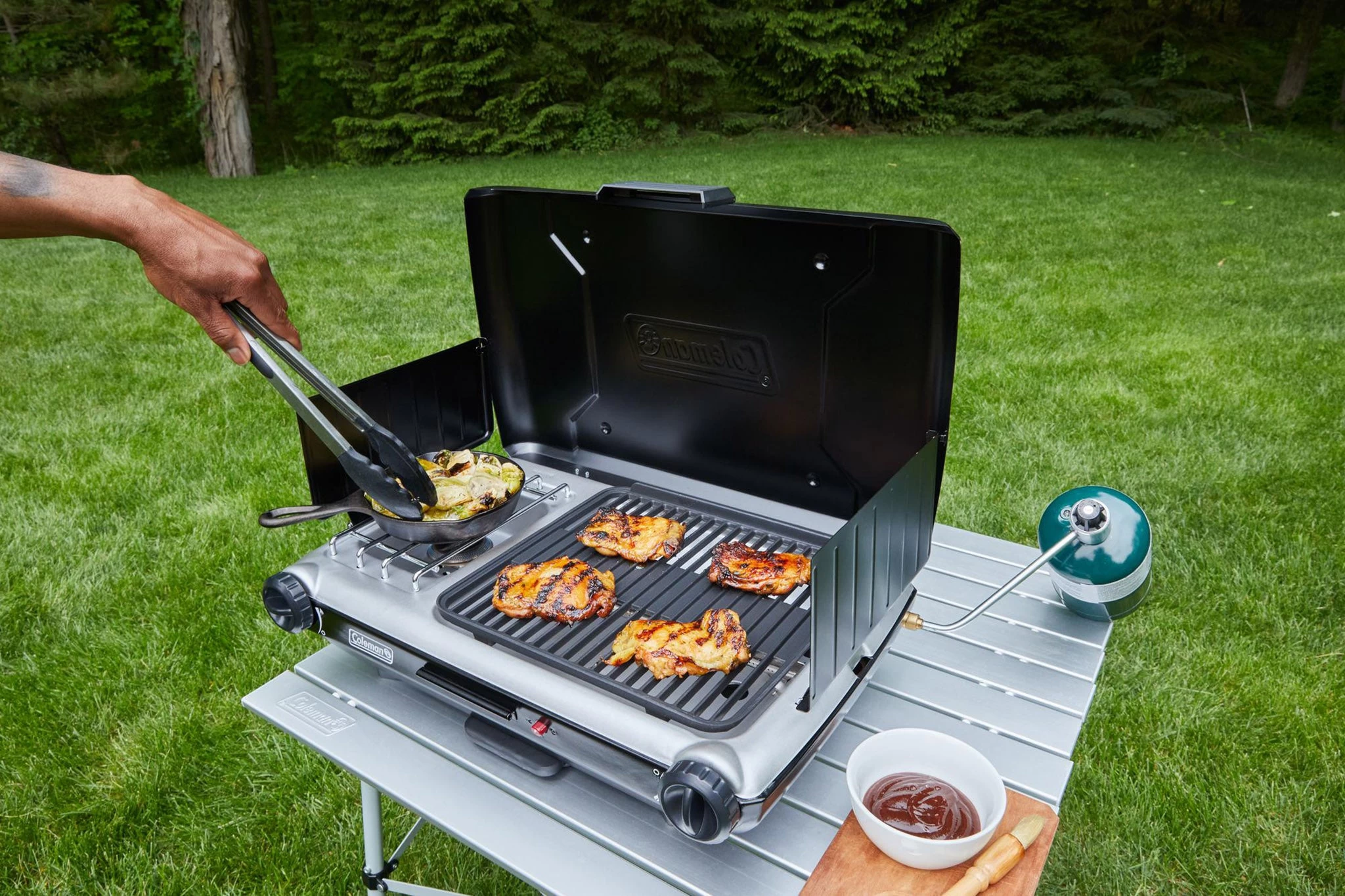 Coleman Classic 2-In-1 Camping Grill/Stove|-|Gril/réchaud De Camping 2 En 1 Classique 10 Coleman Classic 2-In-1 Camping Grill/Stove|-|Gril/réchaud De Camping 2 En 1 Classique - Image 8