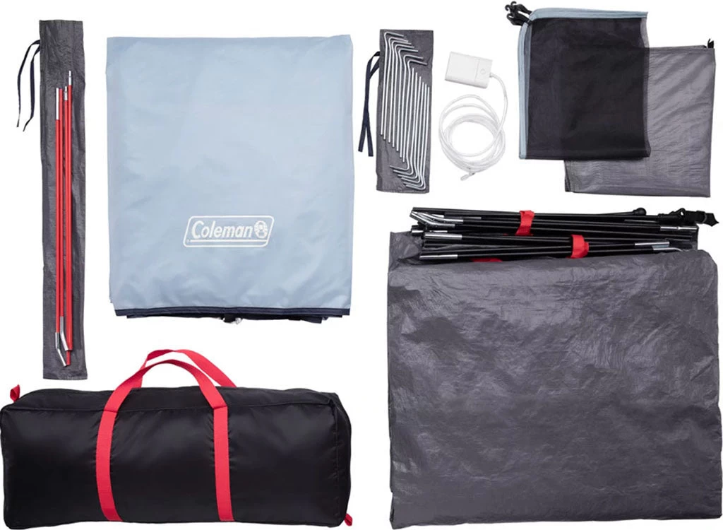 Coleman Skydome Camping Tent With LED Lighting - 4-person|-|Tente Skydome Avec éclairage LED - 4 Personnes 8 Coleman Skydome Camping Tent With LED Lighting - 4-person|-|Tente Skydome Avec éclairage LED - 4 Personnes - Image 6