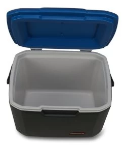 Coleman 30 Quart Excursion Cooler|-|Glacière 30 Quart Excursion -Coleman CAN 3000003624 7E 7EStudio 20Open 20Grey 20 20White 20 20Blue de8d519d 7c70 4f18 b5cb b95d1615078f