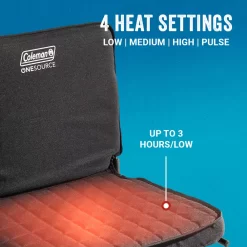 Coleman OneSource™ Heated Stadium Seat & Rechargeable Battery -Coleman Coleman 2000037150 OneSource HeatedStadiumSeat ATF3 1