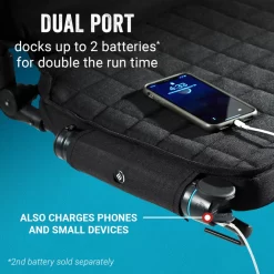 Coleman OneSource™ Heated Stadium Seat With Rechargeable Battery -Coleman Coleman 2000037150 OneSource HeatedStadiumSeat ATF4