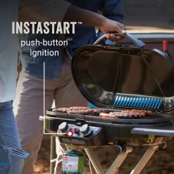 Coleman RoadTrip® X-Cursion 2 Burner Propane Gas Portable Grill -Coleman Coleman 2000037241 X CursionGrill Black ATF7