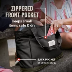 Coleman Outlander™ 20-Can Soft Cooler Tote -Coleman Coleman 2000037591 Outlander Black 20Can ATF4