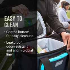 Coleman XPAND™ 16-Can Soft Cooler 12 Coleman XPAND™ 16-Can Soft Cooler -Coleman Coleman 2000037611 XPAND SoftCooler 16Can BlueNights ATF4